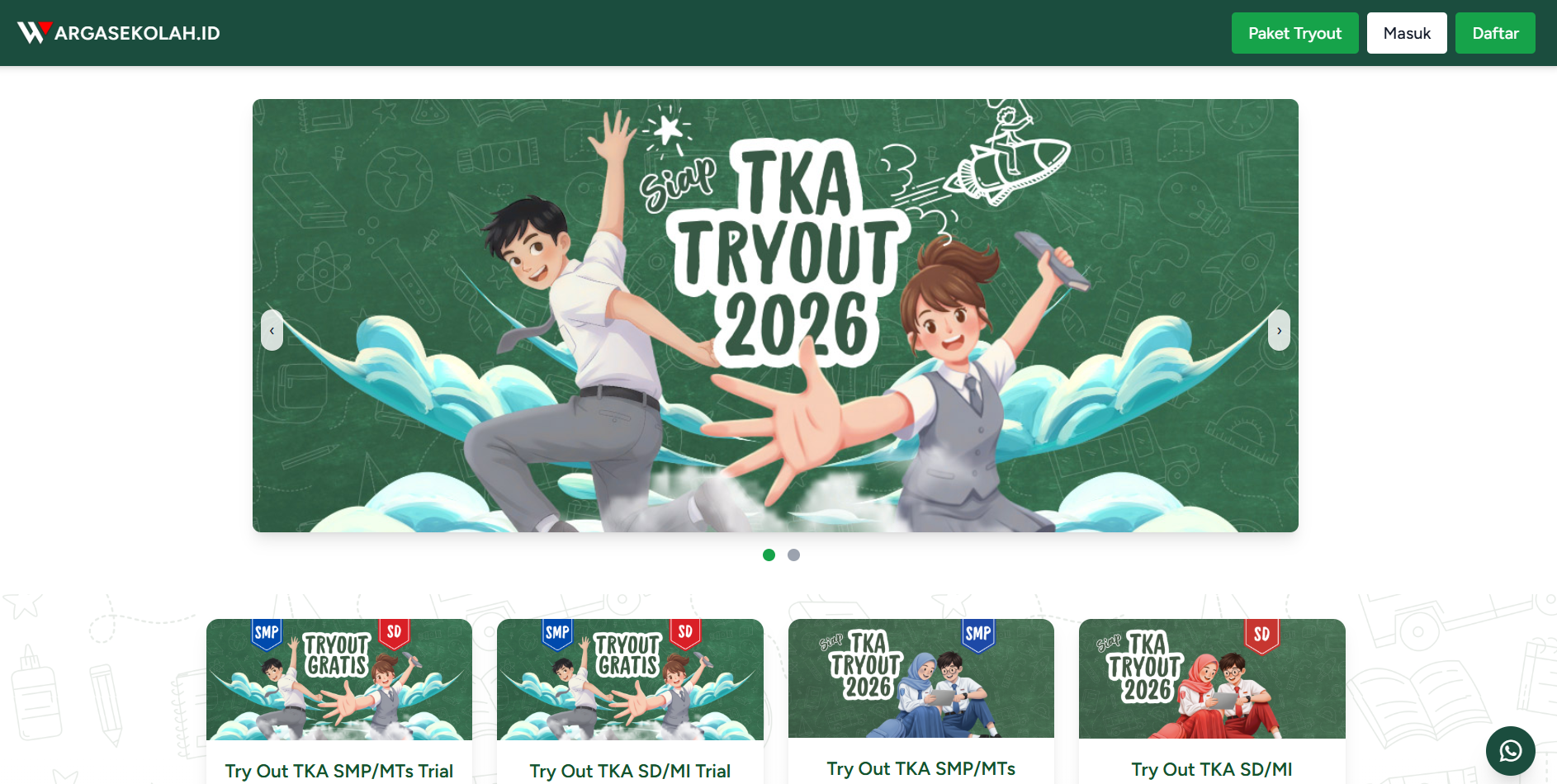 Warga Sekolah Tryout Platform